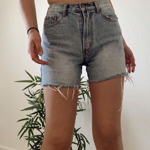 Brandy Melville Distressed Jean Shorts